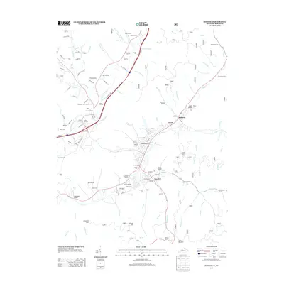2013 Map of Morehead, 2013 Print