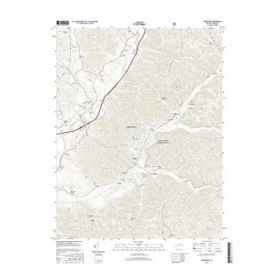 2016 Map of Morehead, 2016 Print