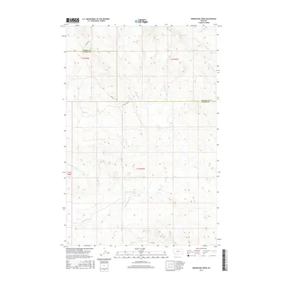2017 Map of Morehouse Creek, 2017 Print