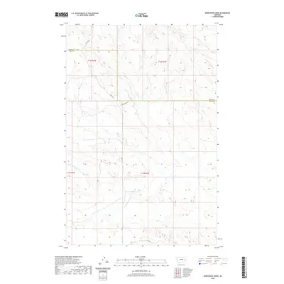 2020 Map of Morehouse Creek, 2020 Print