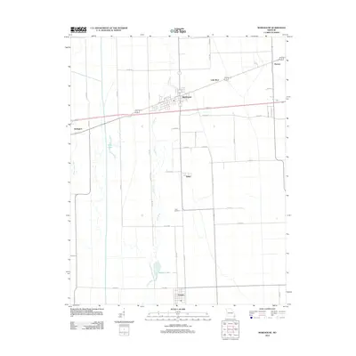 2012 Map of Morehouse, 2012 Print