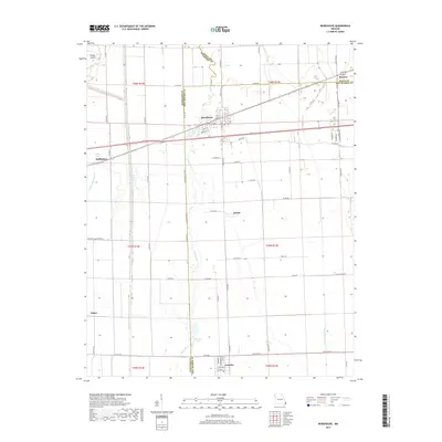 2017 Map of Morehouse, 2017 Print