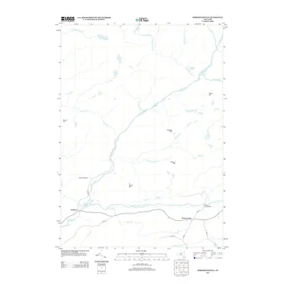 2013 Map of Morehouseville, 2013 Print