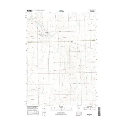 2017 Map of Morenci, 2017 Print