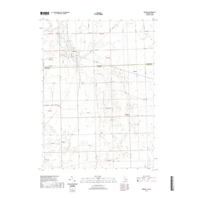 2019 Map of Morenci, 2019 Print