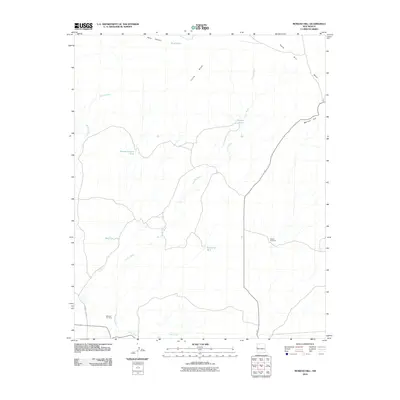 2010 Map of Moreno Hill, 2010 Print