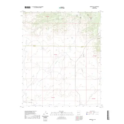 2023 Map of Moreno Hill, 2023 Print