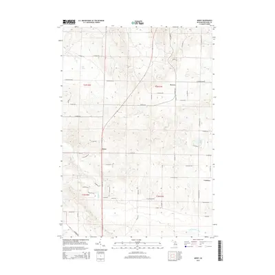 2014 Map of Morey, 2014 Print