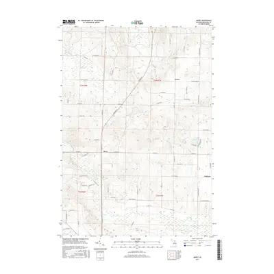2017 Map of Morey, 2017 Print