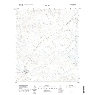 2019 Map of Morgan, 2019 Print
