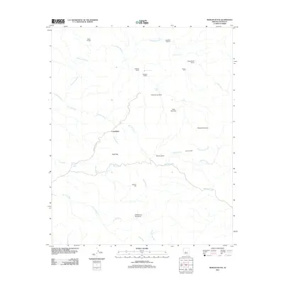 2011 Map of Morgan Butte, 2011 Print