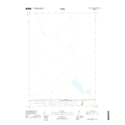 2018 Map of Morgan Center OE N, 2018 Print