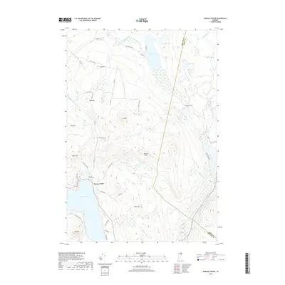 2018 Map of Morgan Center, 2018 Print