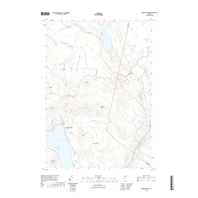 2021 Map of Morgan Center, 2021 Print