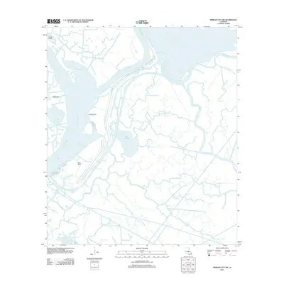 2012 Map of Morgan City SW, 2012 Print