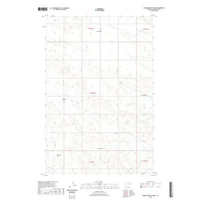 2020 Map of Morgan Creek School, 2020 Print