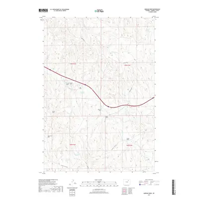 2017 Map of Morgan Draw, 2017 Print