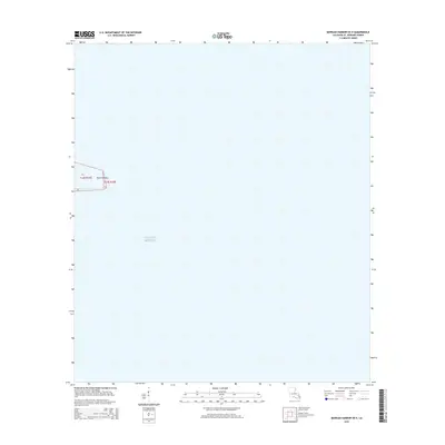 2015 Map of Morgan Harbor OE E, 2015 Print