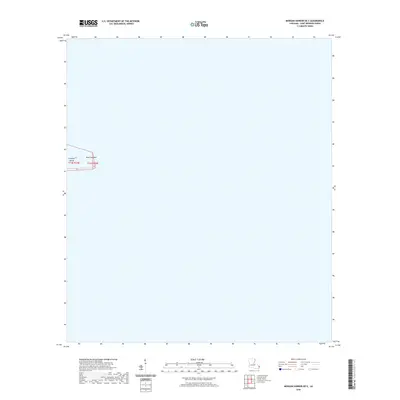 2020 Map of Morgan Harbor OE E, 2020 Print