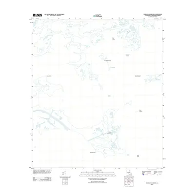 2012 Map of Morgan Harbor, 2012 Print