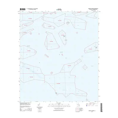 2015 Map of Morgan Harbor, 2015 Print