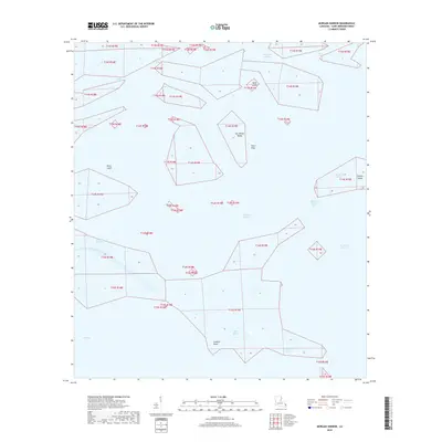 2018 Map of Morgan Harbor, 2018 Print