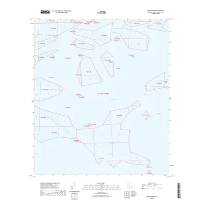 2020 Map of Morgan Harbor, 2020 Print