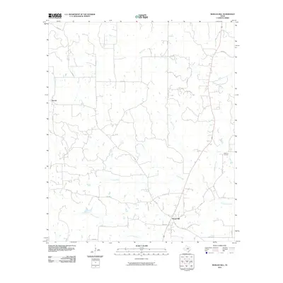 2010 Map of Morgan Mill, 2010 Print