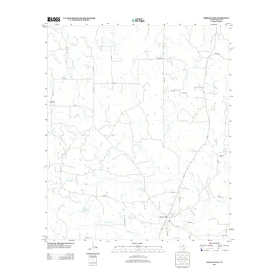 2012 Map of Morgan Mill, 2012 Print
