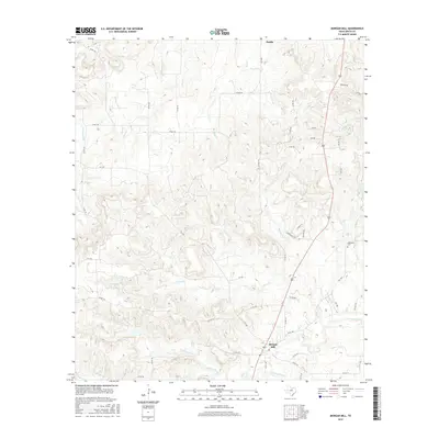 2016 Map of Morgan Mill, 2016 Print