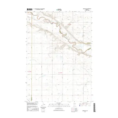 2016 Map of Morgan NE, 2016 Print