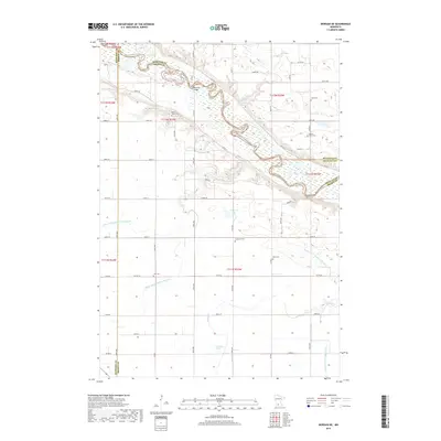 2019 Map of Morgan NE, 2019 Print