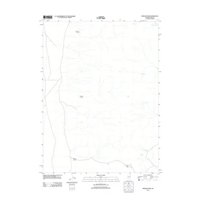 2012 Map of Morgan Pass, 2012 Print