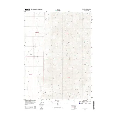 2014 Map of Morgan Pass, 2014 Print