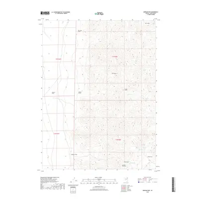 2018 Map of Morgan Pass, 2018 Print