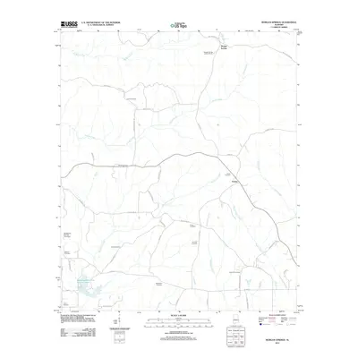 2011 Map of Morgan Springs, 2011 Print