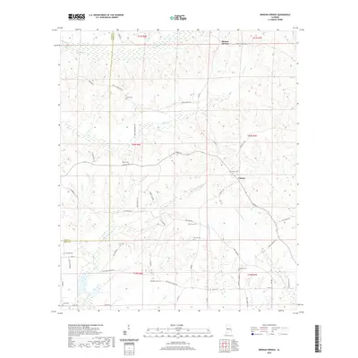 2020 Map of Morgan Springs, 2020 Print