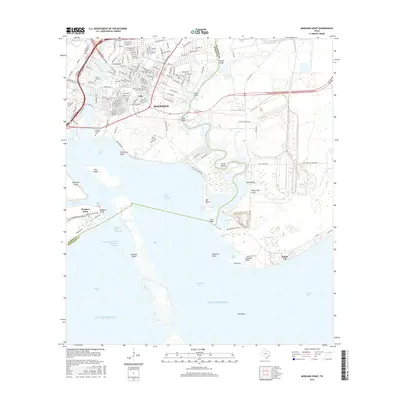2016 Map of Morgans Point, 2016 Print
