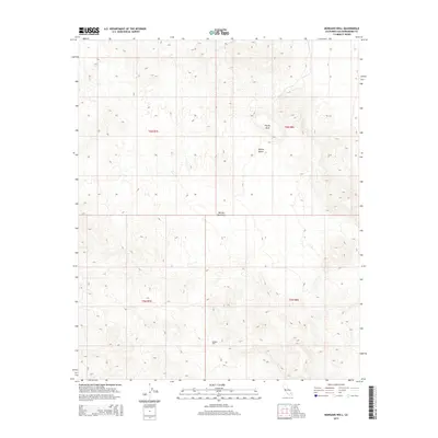 2015 Map of Morgans Well, 2015 Print