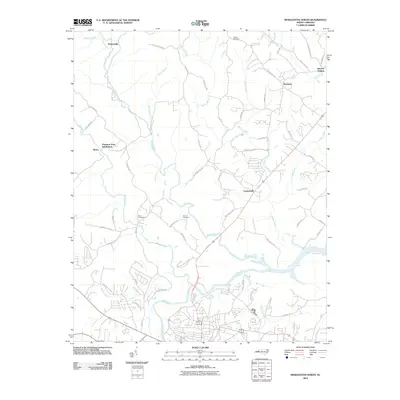2010 Map of Morganton North, 2010 Print