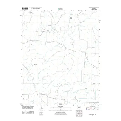 2011 Map of Morganton, 2011 Print