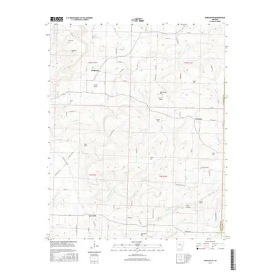 2017 Map of Morganton, 2017 Print