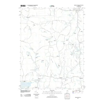 2010 Map of Morgantown, 2010 Print