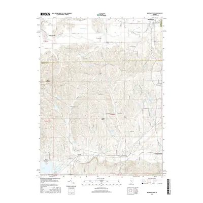2016 Map of Morgantown, 2016 Print