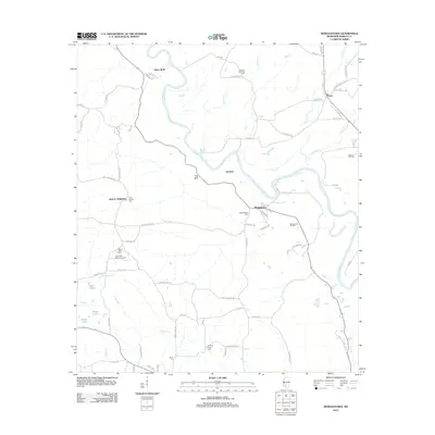 2012 Map of Morgantown, 2012 Print