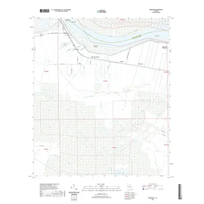 2020 Map of Morganza, 2020 Print