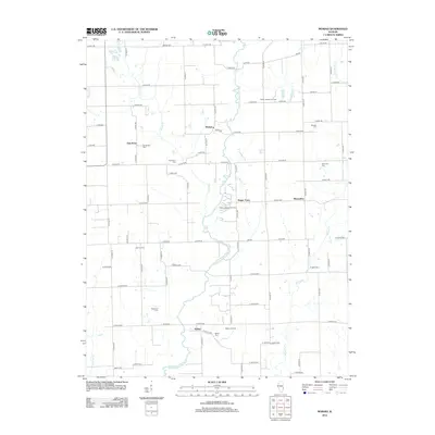 2012 Map of Moriah, 2012 Print