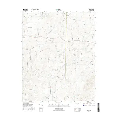 2016 Map of Moriah, 2016 Print