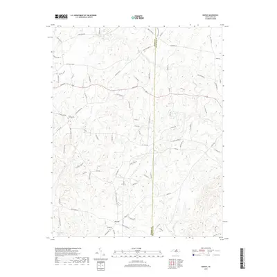 2019 Map of Moriah, 2019 Print