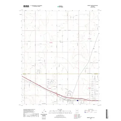 2020 Map of Moriarty North, 2020 Print